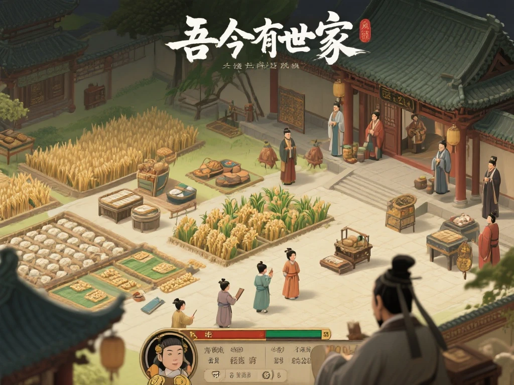 体验古代世家兴衰 《吾今有世家》抢先试玩版5月15日震撼登场，仅售58元